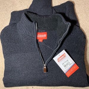 Coleman XXL NEW sweater navy blue knitted